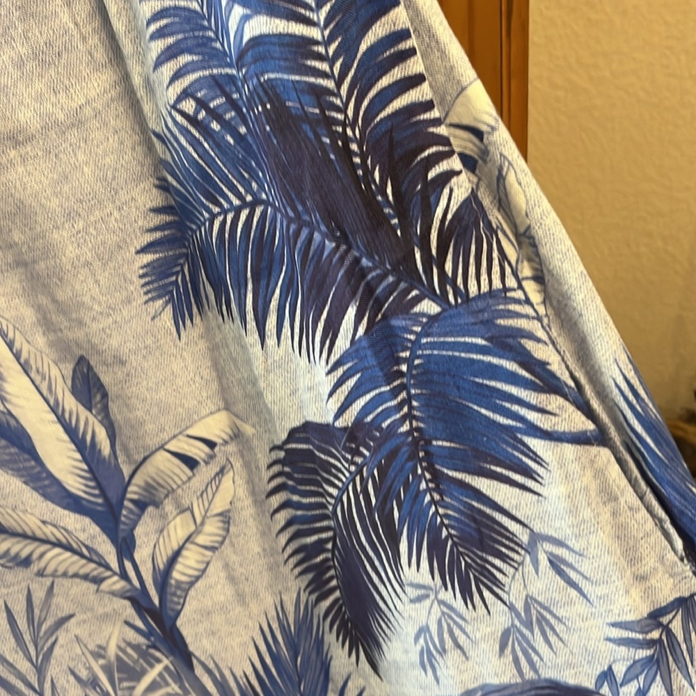 NWT TOMMY BAHAMA Floral Blue DRESS - Picture 4 of 6